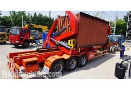 Guyana customers has received 20ft side lifter truck on July 21th