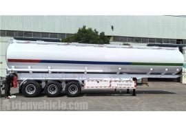 38000 Liters Mono Block Tanker Trailer will export to Tanzania