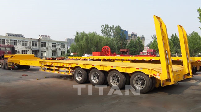  Extendable lowbed trailer       