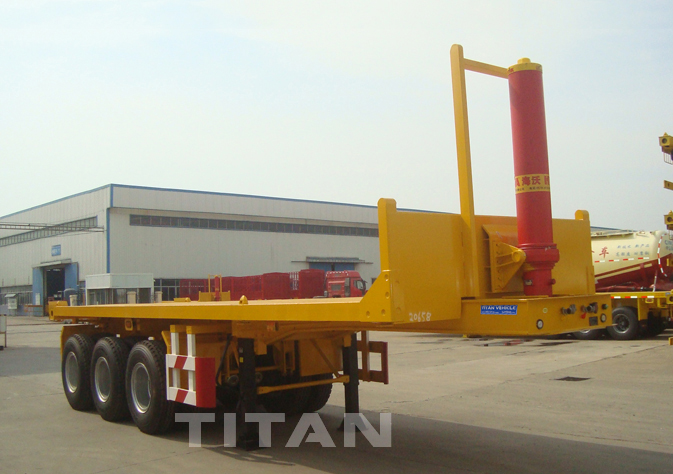 Tipping Flatbed Trailer   