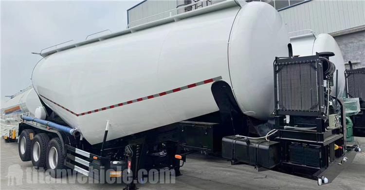 40-50ton Capacity Cement Bulk Truck for Sale In Uruguay
