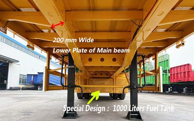 3 axle semi truck flatbed trailer for sale 
