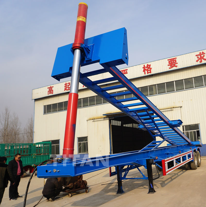 container tipping tipper chassis