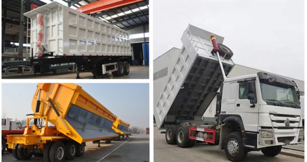 Difference And Price Between Dump Truck End Dump Trailer And Side Tipper Trailer Difference And Price Between Dump Truck End Dump Trailer And Side Tipper Trailer