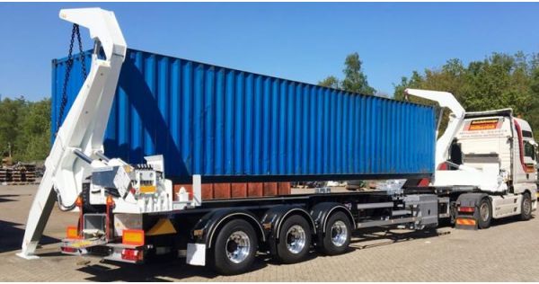 China Side Loader Trailer for Sale - 20/40 Foot Side Loader Trailer Manual