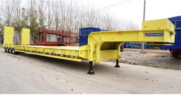 What's the difference between multi types low loader trailer? 