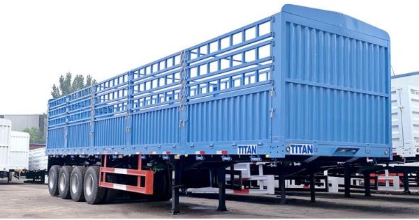 Stake Cargo Semi Trailer for Sale - Stake Trailer Dimension  Price