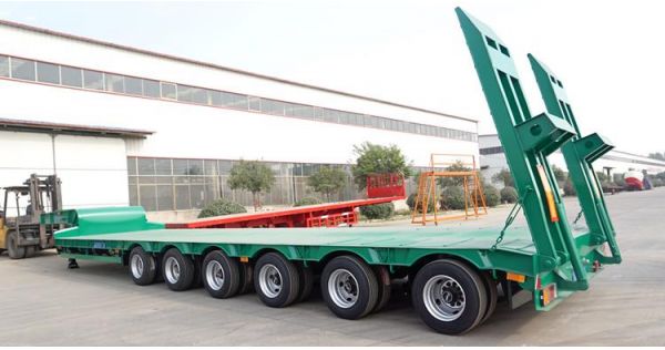 Multi Axle Low Bed Trailer for Sale | Heavy Equipment Transport Tips