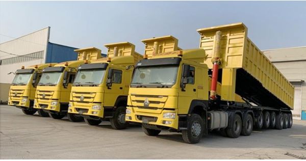 Tipper Trailer Hydraulic Lift System Composition and Operation Precautions