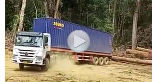 TITAN Triaxle Flatbed Trailer for Container Transport in Liberia