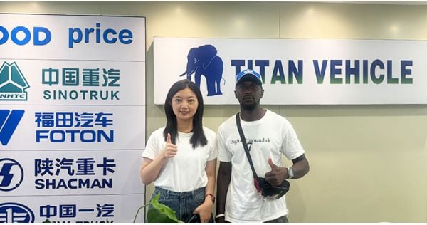 Nigerian Customers Come to TITAN VEHICLE to Buy Semi Flatbed Trailer Again