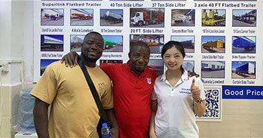 TITAN VEHICLE Welcomes Customers From Ghana To Visit