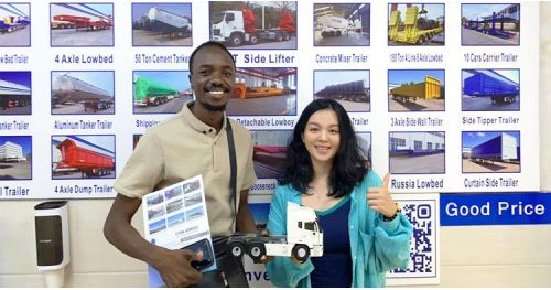 Senegalese Customer Come to TITAN to Buy Howo Tractor Head