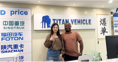  Customers Came to TITAN Vehicle to Purchase Fuel Tanker Trailer