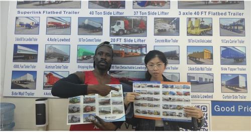 Burkina Faso Customer Buying TITAN 80 Ton Low Loader Trailer