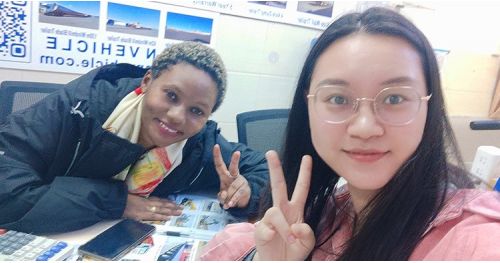 Ghanaian Customers Visited Titan and Purchased Dry Bulk Cement Tanker