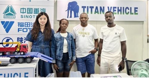 Nigerian Customers Visit TITAN to Buy Fence Semi Trailer