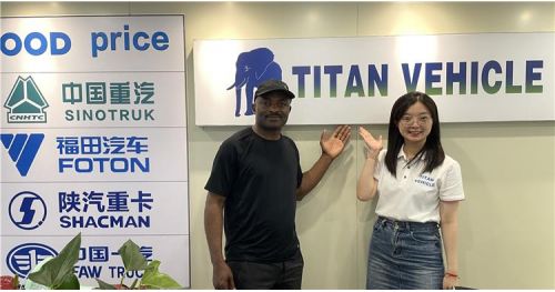 Sierra Leone Customer Visit TITAN to Buy Bulk Cement Tanker