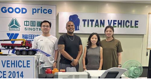 Jamaican Customers Come to Titan to Buy Removable Gooseneck Trailer