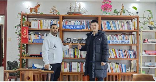 Mali Customer came to TITAN to Buy 3 Line 6 Axle Detachable Gooseneck Trailer Again