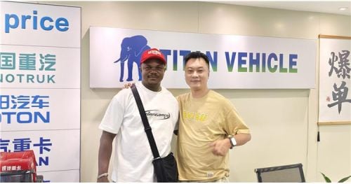 Mali Customers Came To TITAN Bought 3 Axle 45000 L Fuel Tanker Trailer
