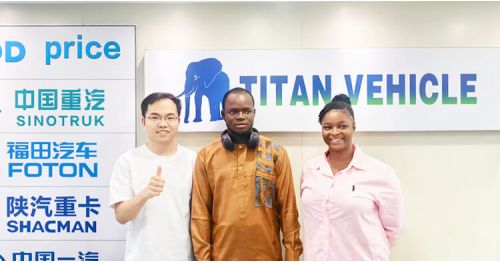 Kenyan Customer Visited Titan and Purchased Container Chassis Trailers