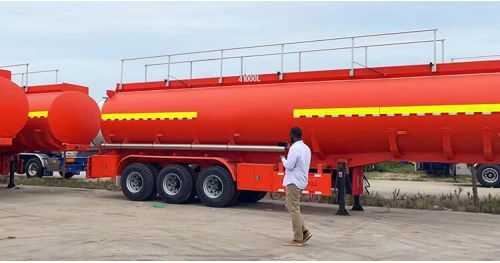 Client from Mali Visited Titan and Purchased Fuel Tanker Trailers