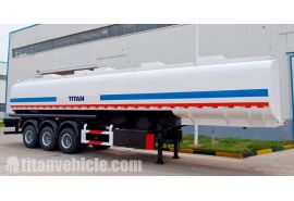 Tri Axle 42CBM Petrol Tanker Trailer will ship to 
