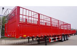 3 Axle Fence Semi Trailer will be sent to 