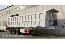 Tri Axle 40 Ton Heavy Duty Dump Trailers ready to shipment to 