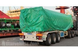 45200 Liters Oil Tanker Truck Trailer will be shipped to Nigeria