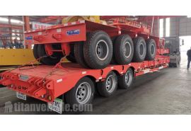 4 Axle Beam Transport Trailer will be sent to Tanzania