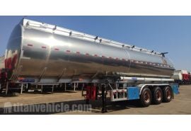 45000 Liters Aluminum Tanker Trailer will be sent to Cameroon