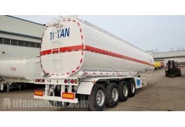 4 Axle 54000 Liters Oil Tanker Trailer with 6 Compartments will be sent to Qatar