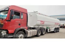 40000L Oil Tanker Trailer will be shipped to Benin