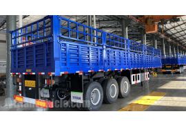 3 Axle 60 Ton Fence Cargo Truck Trailer will be sent to 