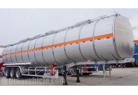 30000 Liters Stainless Steel Fuel Tanker Trailer will be sent to Harare, Zimbabwe 