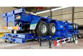 40 ft Container Flatbed Trailer will be sent to Malawi
