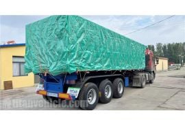 Tri Axle 33CBM Semi Dump Trailers will export to Benin