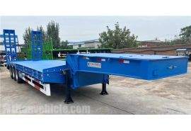 Tri Axle 60 Ton Low Loader Trailer Ready Ship to East Timor