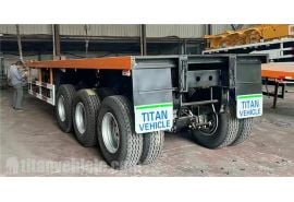 40 ft Flatbed Trailer has been sent to United Arab Emirates