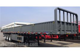 60 Ton Side Wall Semi Trailer will be sent to Kenya