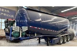 40CBM Bulker Cement Tanker Trailer will be sent to Indonesia