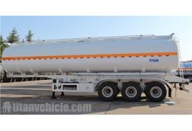 Tri Axle 40000 Liters Palm Oil Tanker Trailer will be sent to Zambia