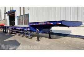 4 Axle 56m Extendable Trailer for Sale will be sent to Chile