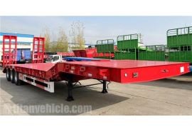 3 Axle 80 Ton Low Loader Trailer will be sent to Burundi