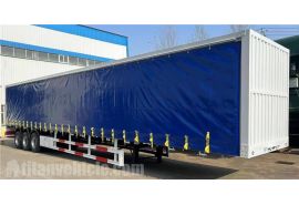 3 Axle Curtain Side Trailer will be sent to Panama