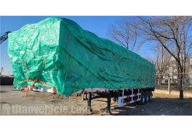 60 Ton Drop Side Trailer is ready shipping Congo