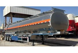 50000 Liters Aluminum Tanker Semi Trailer will be sent to Namibia