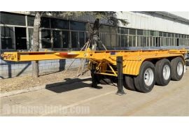 20 ft Skeletal Semi Trailer will export to Kenya Nairobi